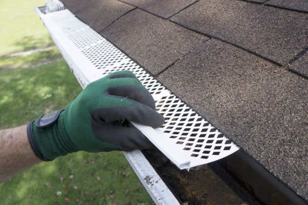 Gutter Cap Installation in Madison